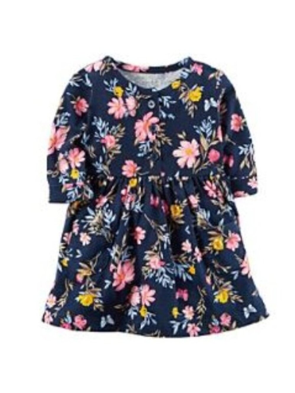 Carter's Long Sleeve Dress Set - Baby Girls Newborn